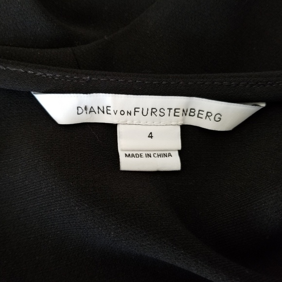 Diane Von Furstenberg, Black Dress, 4 - Picture 6 of 8